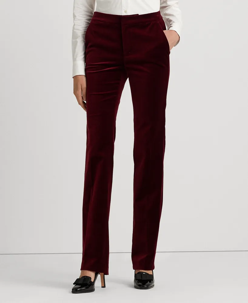 Velvet Straight Leg Pants