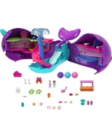 Polly Pocket Sparkle Cove Adventure Narwhal Adventurer Boat - Multi