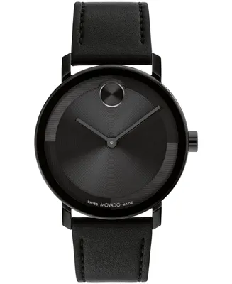 Movado Men's Bold Evolution 2.0 Swiss Quartz Leather Watch 40mm