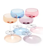 Oneida True Colors Cocktail Glasses, Set of 4