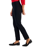 Jm Collection Women's Cambridge Woven Pull-On Pants, Created for Macy's