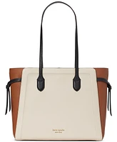 Kate Spade New York Knott Colorblocked Leather Large Tote
