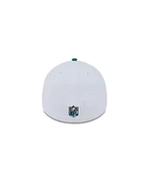 Men's New Era White, Midnight Green Philadelphia Eagles 2023 Sideline 39THIRTY Flex Hat