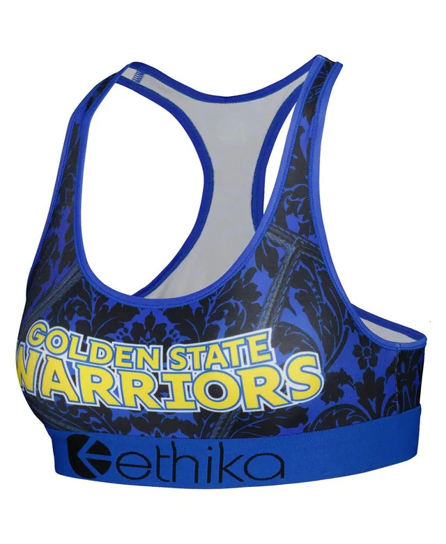 Golden State Warriors Ethika Women's Racerback Sports Bra - Royal