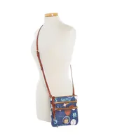 Women's Dooney & Bourke Seattle Mariners Game Day Triple Zip Crossbody Purse