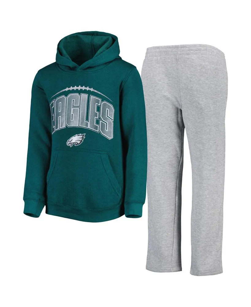 Outerstuff Youth Brown/Heather Gray Cleveland Browns Double Up Pullover  Hoodie & Pants Set