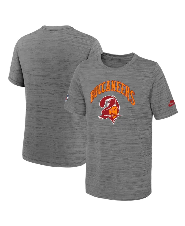 Youth Nike Heathered Gray Tampa Bay Buccaneers Super Bowl LV Champions Roster T-Shirt in Heather Gray