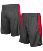 Men's Colosseum Charcoal Rutgers Scarlet Knights Turnover Shorts