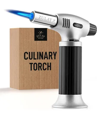 Kitchen Torch Lighters Butane With Safety Lock & Adjustable Flame