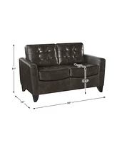 White Label Saben 60" Love Seat