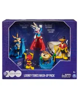Dc Comics, Looney Tunes Mash-Up Pack, Limited Edition Wb 100 Years Anniversary, 5 Looney Tunes X Dc Figures - Multi