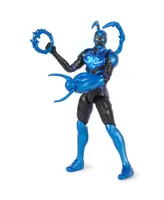 Dc Comics, Battle-Mode Blue Beetle Action Figure, 12 in, Lights and Sounds, 3 Accessories, Poseable Movie Collectible Superhero Toy, Ages 4 Plus