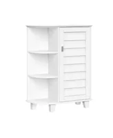 RiverRidge Home 36.63" Single Door Floor Cabinet with Side Shelves