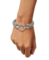 Diamond Circle Mesh Bangle Bracelet (5/8 ct. t.w.)