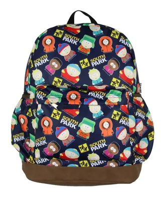 South Park Stan Kyle Cartman Kenny Butters Token School Travel Backpack Book Bag