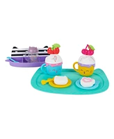 Gabby's Dollhouse, Sprinkle Party Sweet Treat Set, Pretend Play Kitchen Hot Cocoa Party Set with Fruit Sprinkles