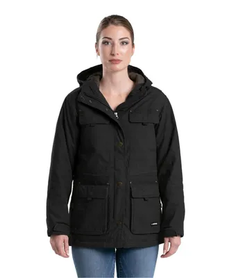 Berne Women's Softstone Washed Duck Utility Coat