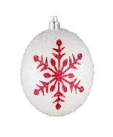 National Tree Company First Traditions 6-Piece Shatterproof Snowflake Ornaments