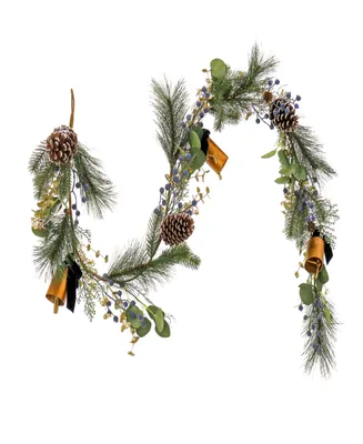National Tree Company 6' Hgtv Home Collection Swiss Chic Garland