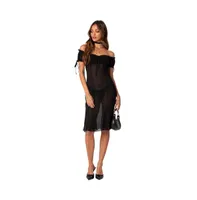 Women's Lush Sheer Mesh Dress