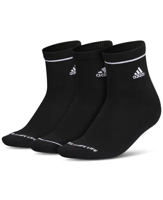 adidas Women's 3-Pk. Cushioned Sport 2.0 High Quarter Socks