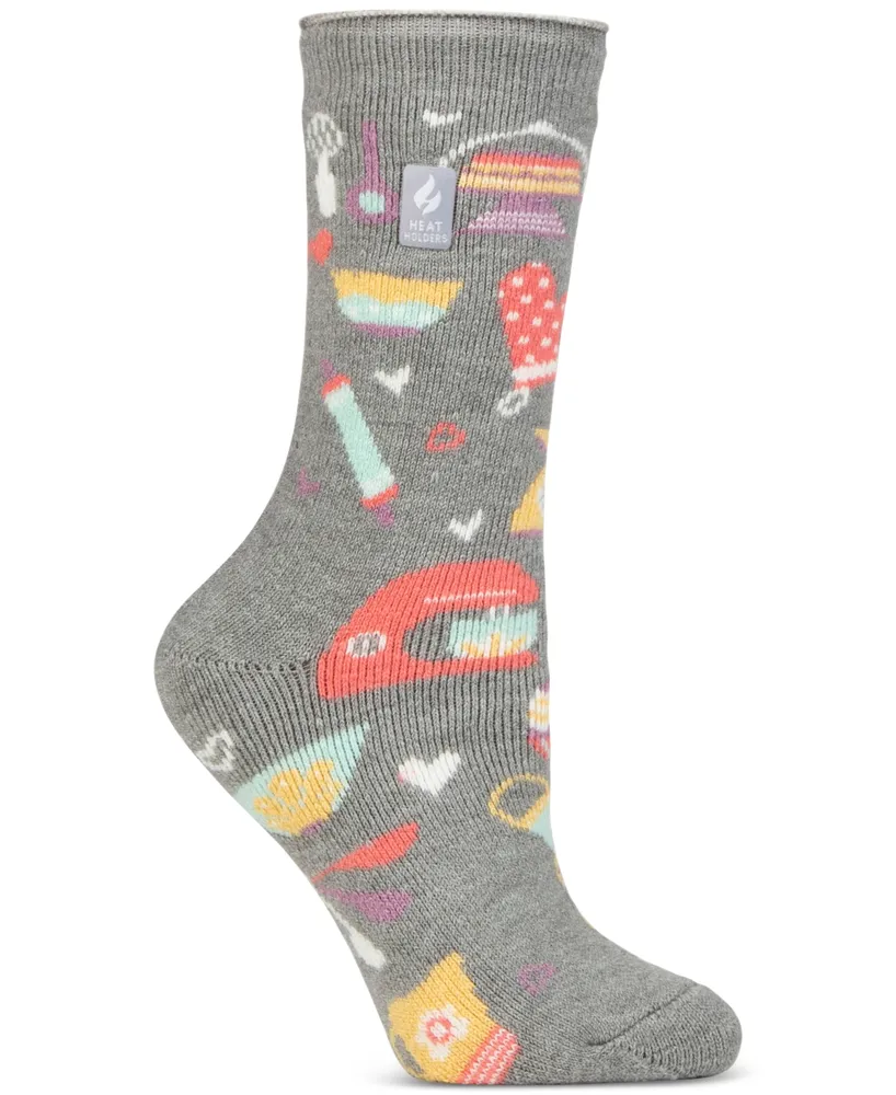 Heat Holders Women's Julianna Baking Patterned Crew Socks