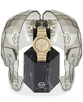 Philipp Plein Men's The Hexagon Chronograph Gold-Tone Stainless Steel Bracelet Watch 42mm