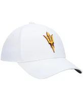 Men's adidas White Arizona State Sun Devils 2021 Sideline Coaches Aeroready Flex Hat