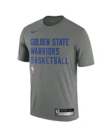 Men's Nike Heather Gray Golden State Warriors 2023/24 Sideline Legend Performance Practice T-shirt