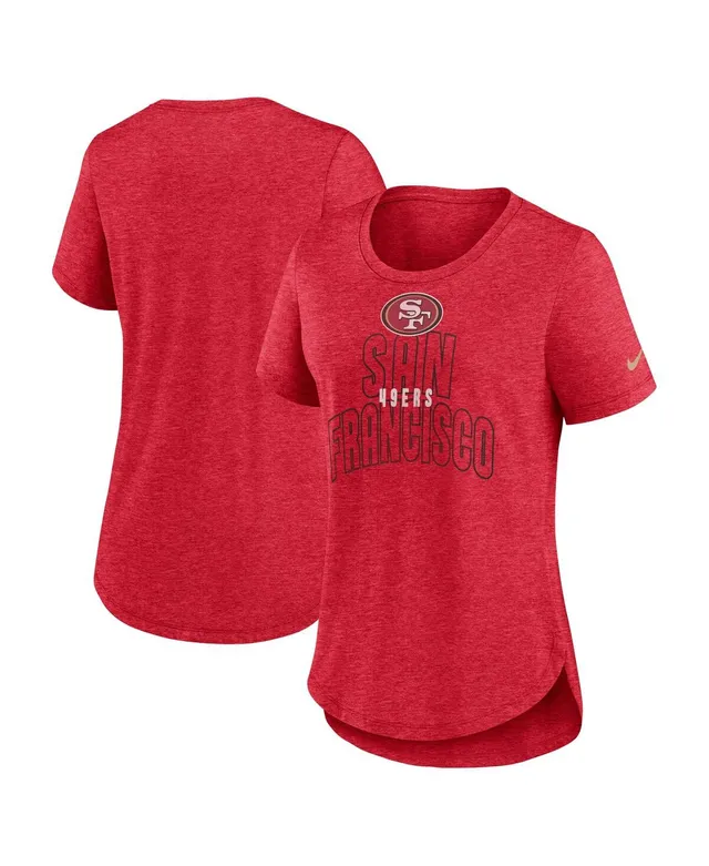 Deebo Samuel San Francisco 49ers Majestic Threads Women's Player Name &  Number Tri-Blend 3/4-Sleeve Fitted T-Shirt - Scarlet