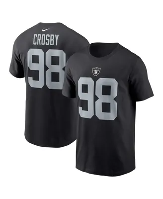 Men's Nike Maxx Crosby Las Vegas Raiders Player Name and Number T-shirt