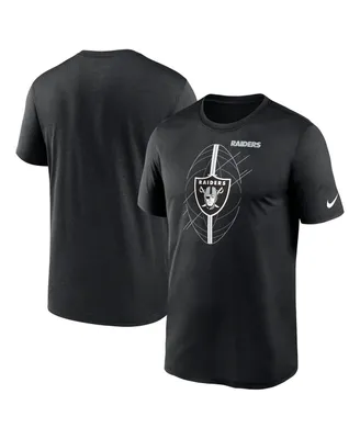 Men's Nike Black Las Vegas Raiders Big and Tall Legend Icon Performance T-shirt
