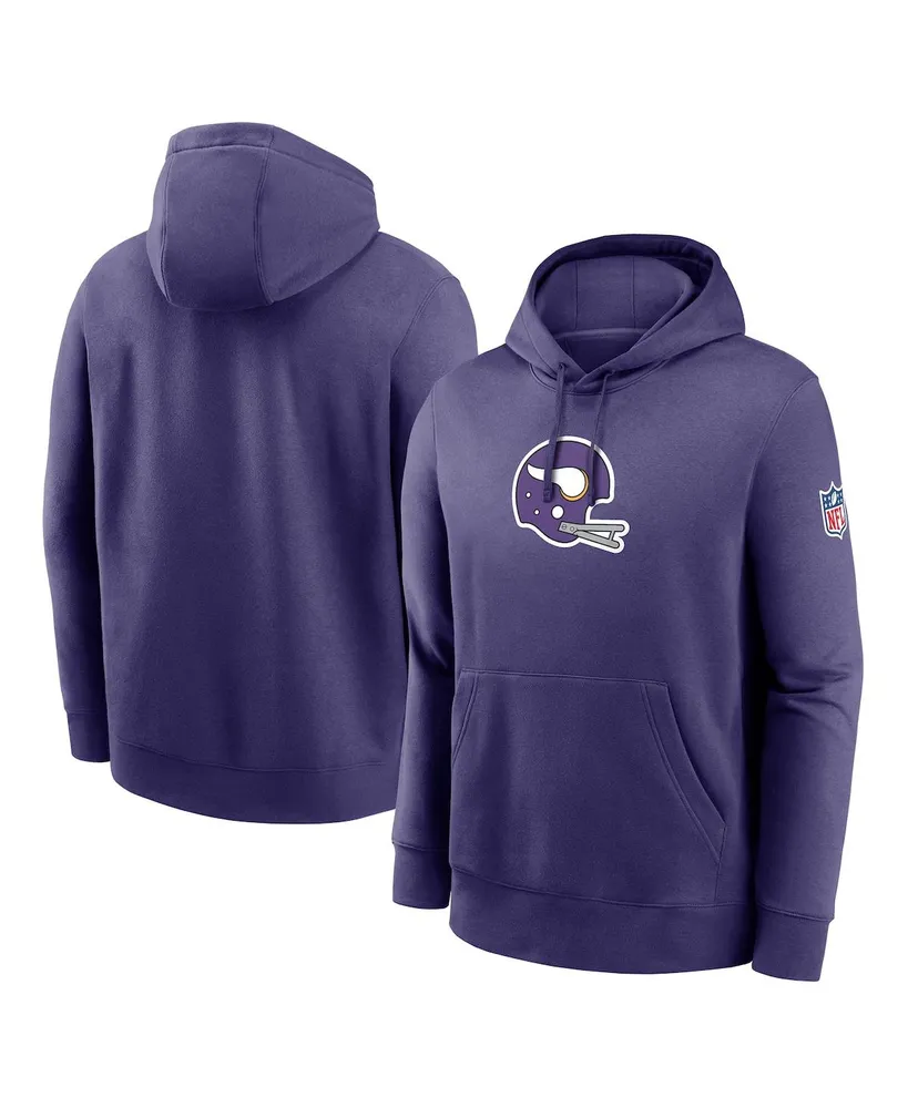 Women's Nike Purple Minnesota Vikings Sideline Stack Performance Pullover  Hoodie