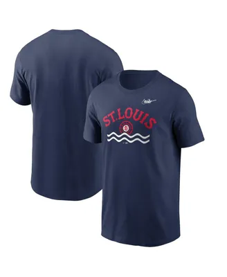 Men's Nike Navy St. Louis Cardinals Wheel Hometown T-shirt