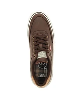 Levi's Men's Munro Ul Faux Leather Lace-Up Sneakers