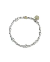 Bowood Lane 3mm, 4mm, 5mm & 6mm Sterling Silver Stretch Bracelet