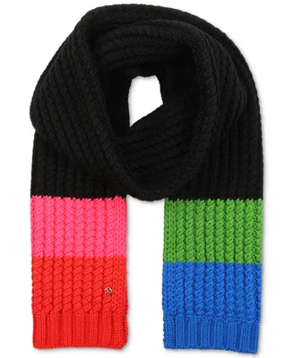 Kate Spade New York Women's Marble Cable-Knit Scarf
