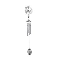 Fc Design 28" Long Pewter Celestial Wind Chime