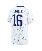 Men's Nike Rose Lavelle White Uswnt 2023 Home Authentic Jersey