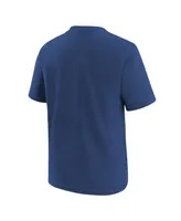 Big Boys Nike Royal Indianapolis Colts Logo T-shirt