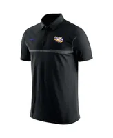 Men's Nike Black Lsu Tigers Coaches Performance Polo Shirt