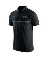 Men's Nike Black Ucla Bruins Coaches Performance Polo Shirt