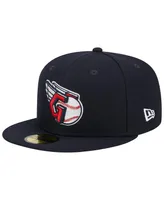 Men's New Era Navy Cleveland Guardians Primary Logo 2019 Mlb All-Star Game Team Color 59FIFTY Fitted Hat