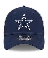 Men's New Era Navy, Gray Dallas Cowboys Main Neo 39THIRTY Flex Hat
