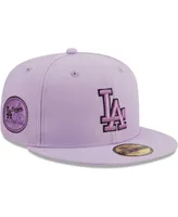 Men's New Era Lavender Los Angeles Dodgers 59FIFTY Fitted Hat