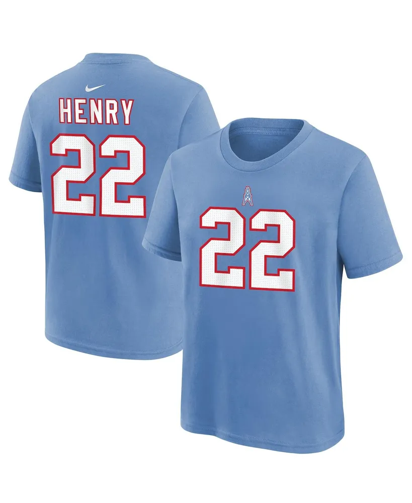 Derrick Henry Tennessee Titans Nike Player Name & Number Long Sleeve T-Shirt  - Navy