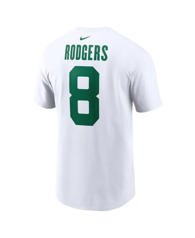 Aaron Rodgers New York Jets Homage Blitz Graphic T-shirt