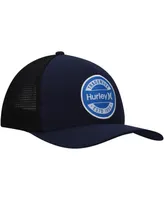 Men's Hurley Navy Charter Trucker Snapback Hat