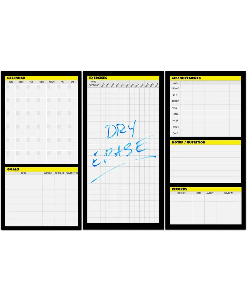 Alpine Choice Weekly Planner Pad - Notepad Scheduling System Dry Erase Board, Task List, and Calendar