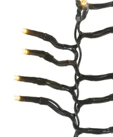 Kurt Adler 1000-Light 33' Cluster Garland with Warm 3mm Led Bulbs